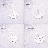 Sterling Silver Bracelet With Constellation Charm
