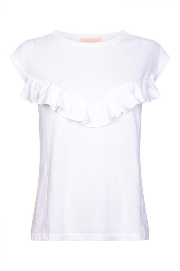 Ruffle Breastfeeding Top