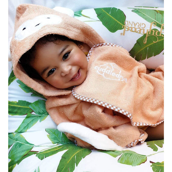 Cuddlemonkey Bamboo Soft Hooded Towel
