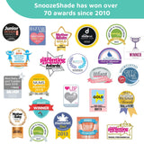SnoozeShade for Infant Car Seats Deluxe (0–9 Months) | Sun and Sleep Shade for Group 0 and 0+ Car Seats | Blocks Up to 97.5% of UV