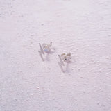 Sterling Silver Bolt Stud Earrings