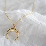 Gold Horn Necklace