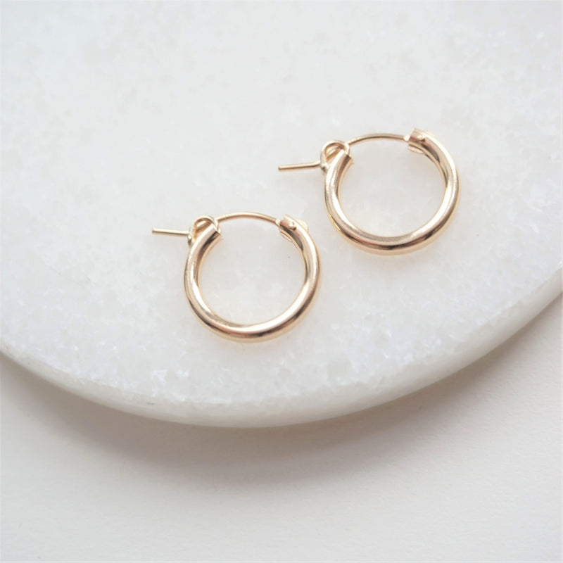 Gold Filled Hoop Earrings