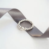 Sterling Silver Plain Stretch Ring