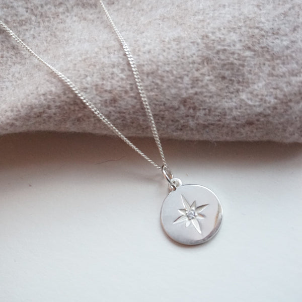 Sterling Silver Protection Necklace