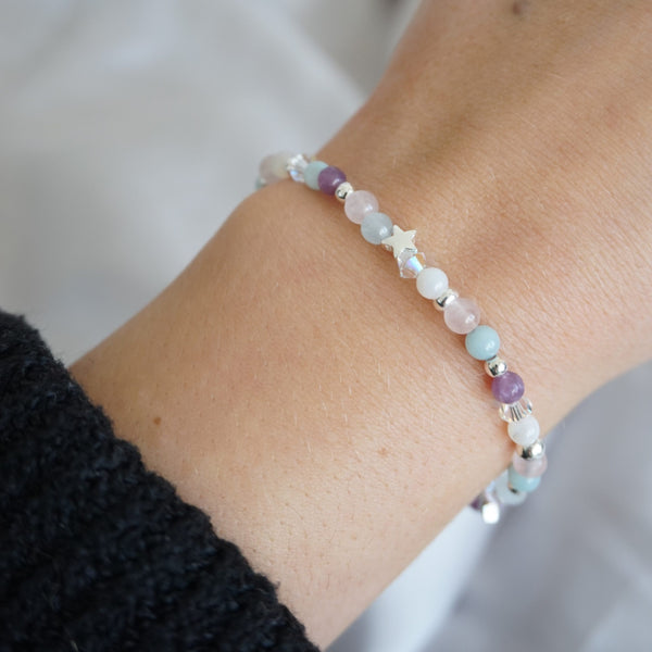 Sterling Silver and Gemstone Dream Bracelet
