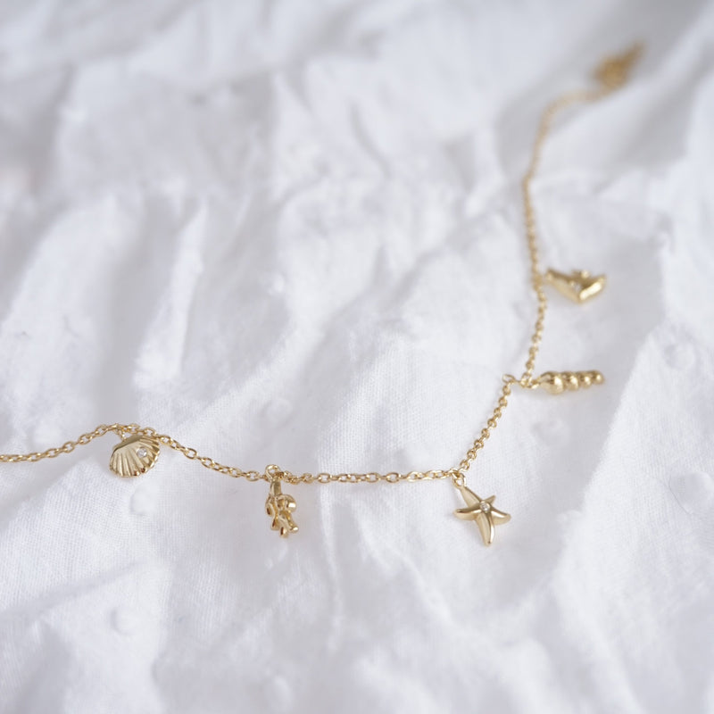 Gold Bali Beach Anklet