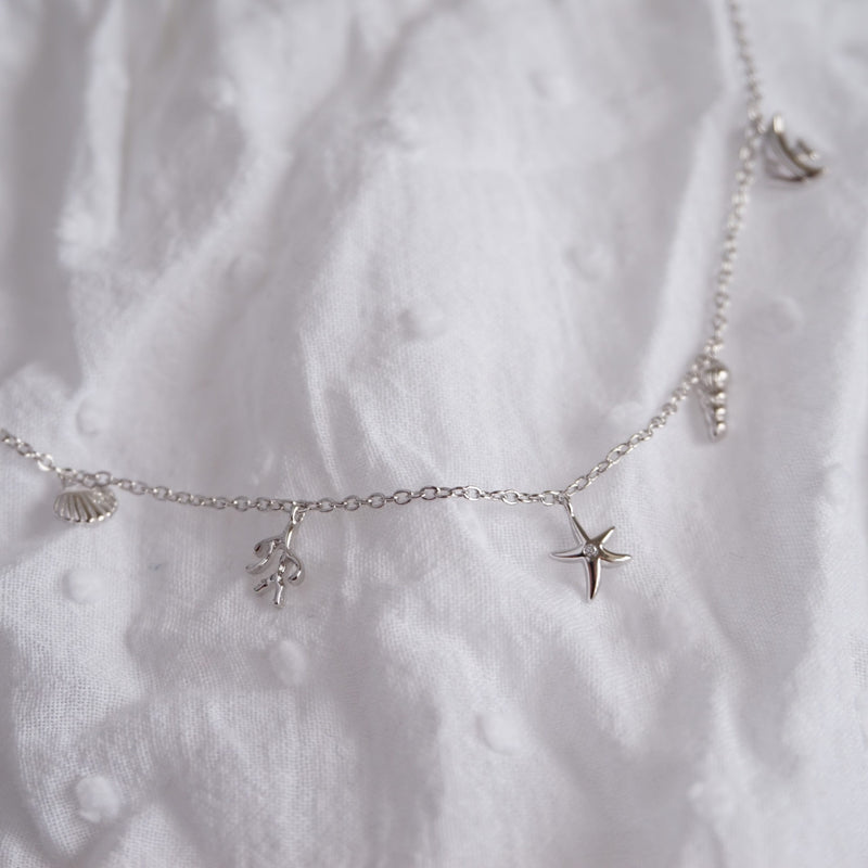 Sterling Silver Bali Beach Anklet