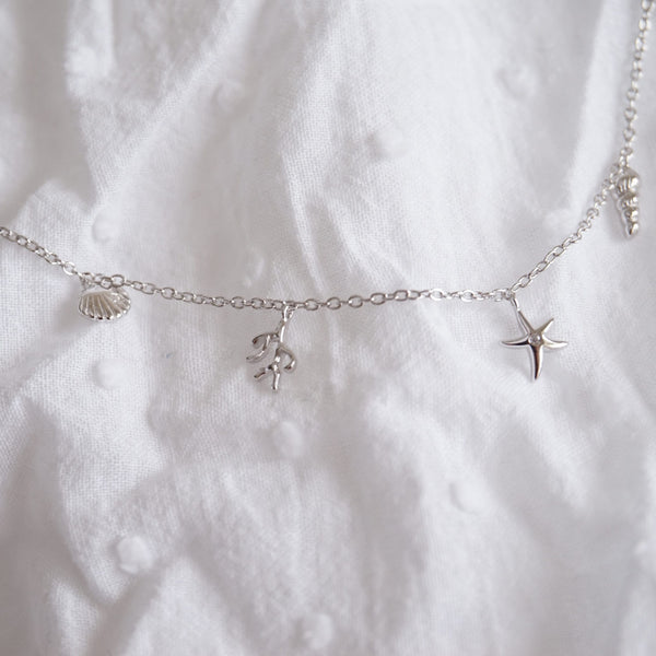 Sterling Silver Bali Beach Anklet