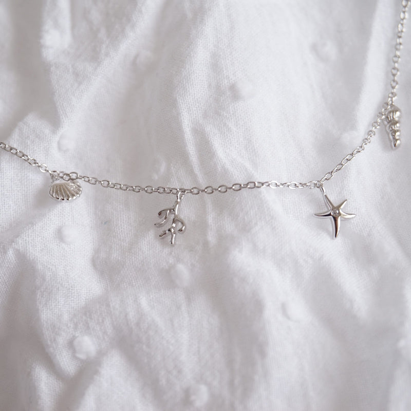Sterling Silver Bali Beach Anklet