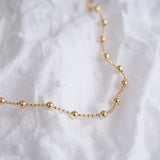 Gold Serenity Anklet