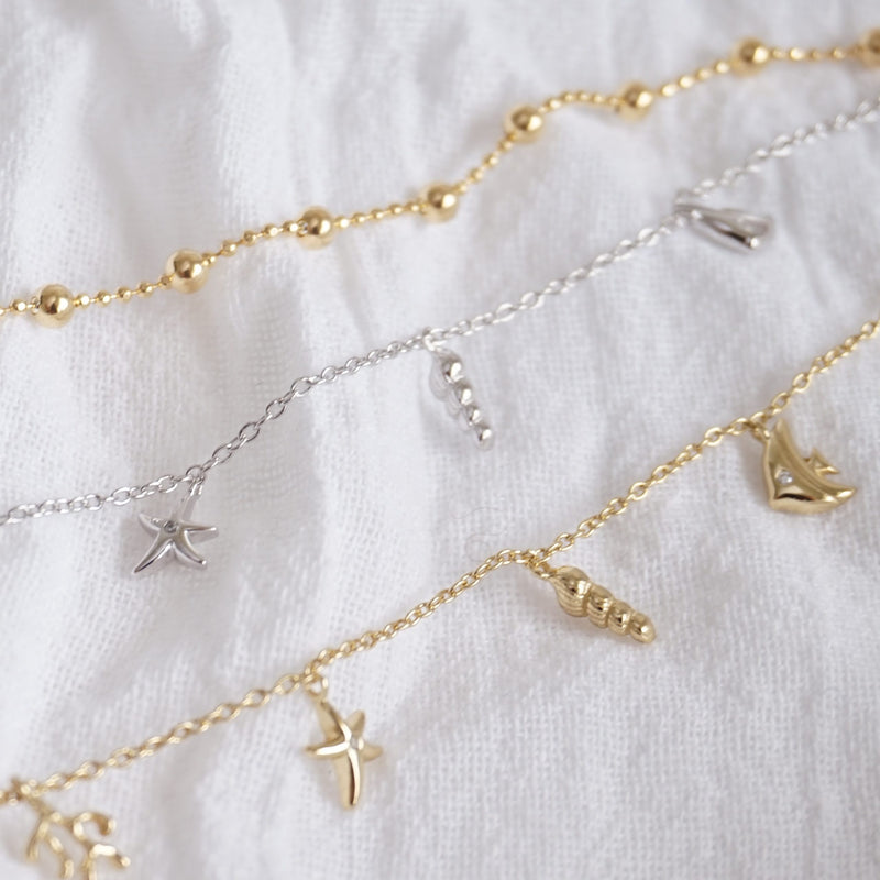 Gold Bali Beach Anklet