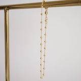 Gold Serenity Anklet