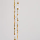 Gold Serenity Anklet