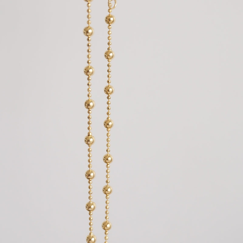 Gold Serenity Anklet