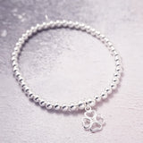 Sterling Silver Bracelet With Four Leaf Clover