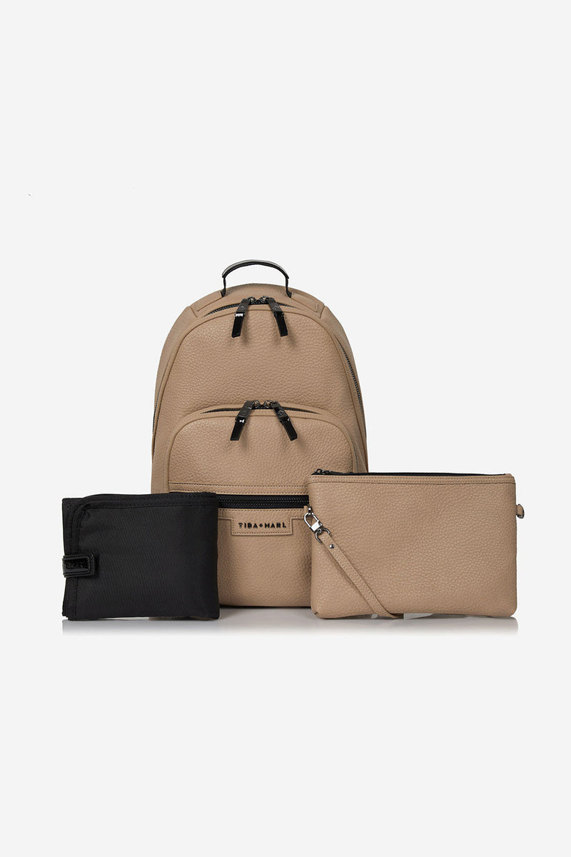 Elwood Changing Backpack Taupe