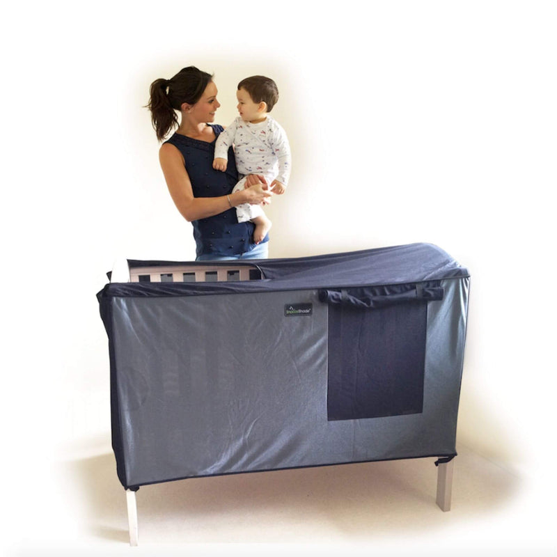 SnoozeShade for Cots | Cot Blackout Canopy | Air-Permeable Fabric