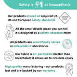 SnoozeShade for Cots | Cot Blackout Canopy | Air-Permeable Fabric