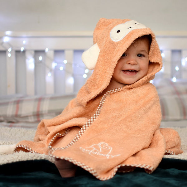 Cuddlemonkey Bamboo Soft Hooded Towel