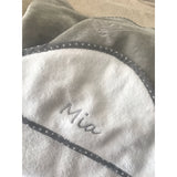 Cuddledry 'Hands-Free' Baby Towel Grey Star